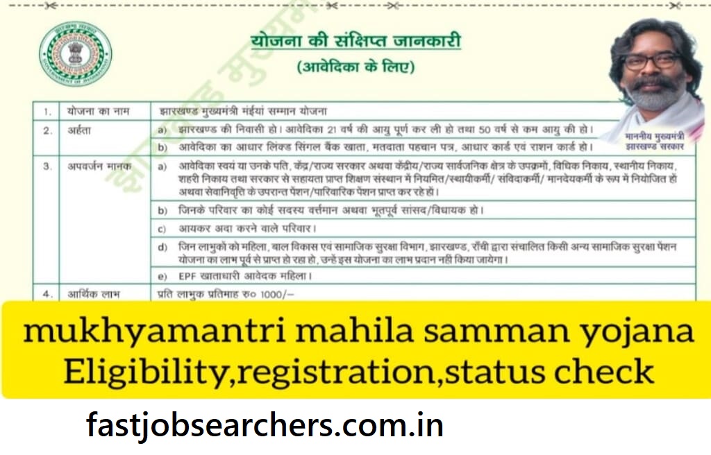 Jharkhand Mukhyamantri Maiya