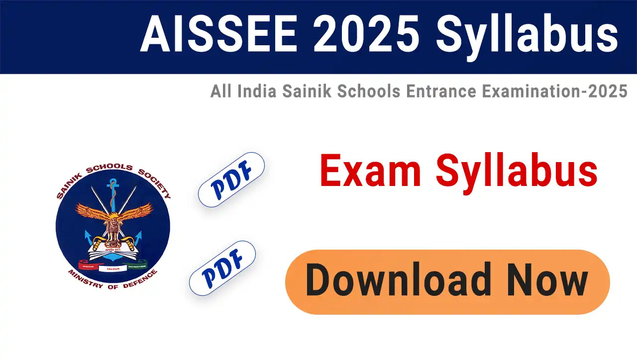 AISSEE Sainik School Entrance Syllabus 2025