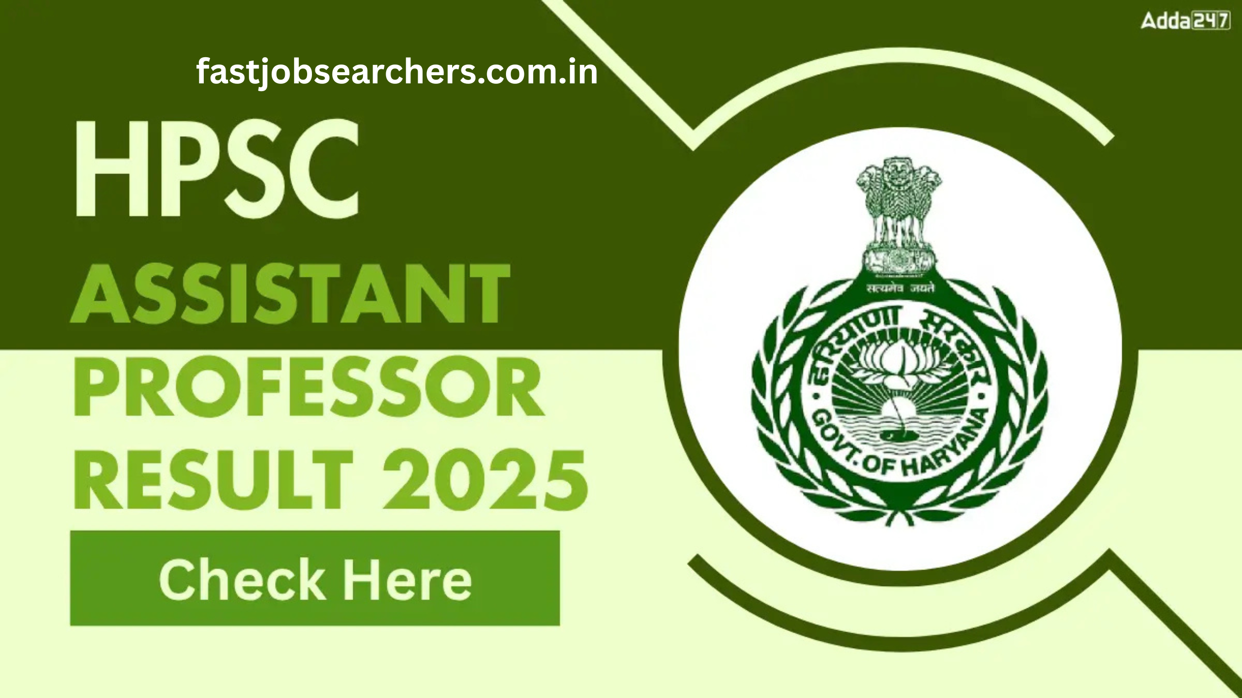 HPSC Assistant Professor Result 2025 – Download PDF Now